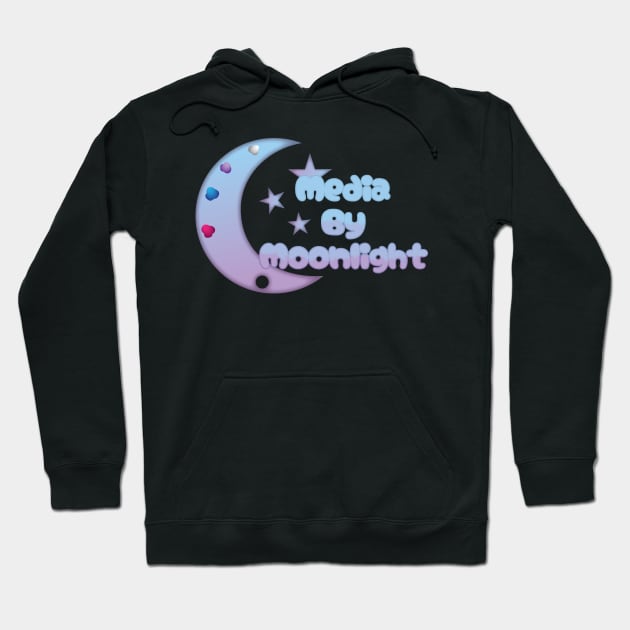 Media By Moonlight Logo (2) Hoodie by Media By Moonlight